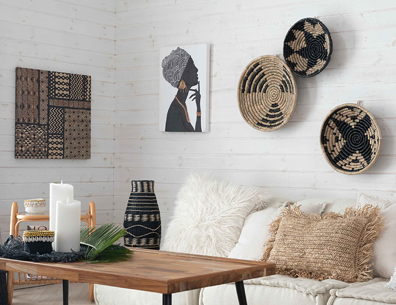 アフリカンテイストコーディネート 一例