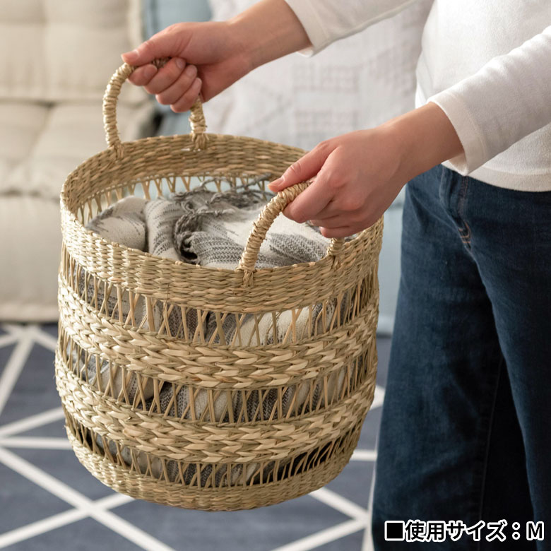 ハンドル付きだから移動もラクラク