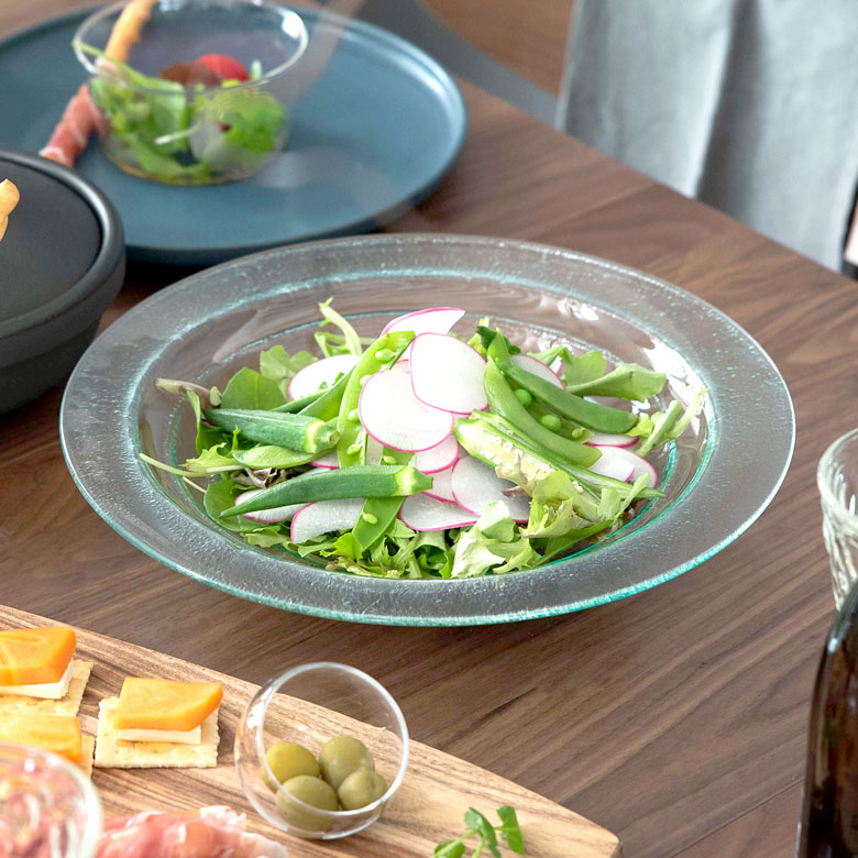 ガラスのプレート Lサイズ