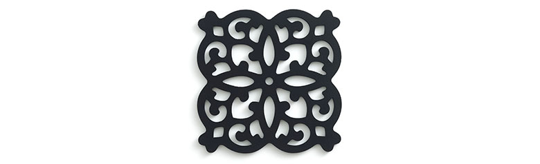 オリエンタルモチーフのコースター