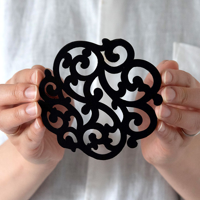 手に持ったサイズ