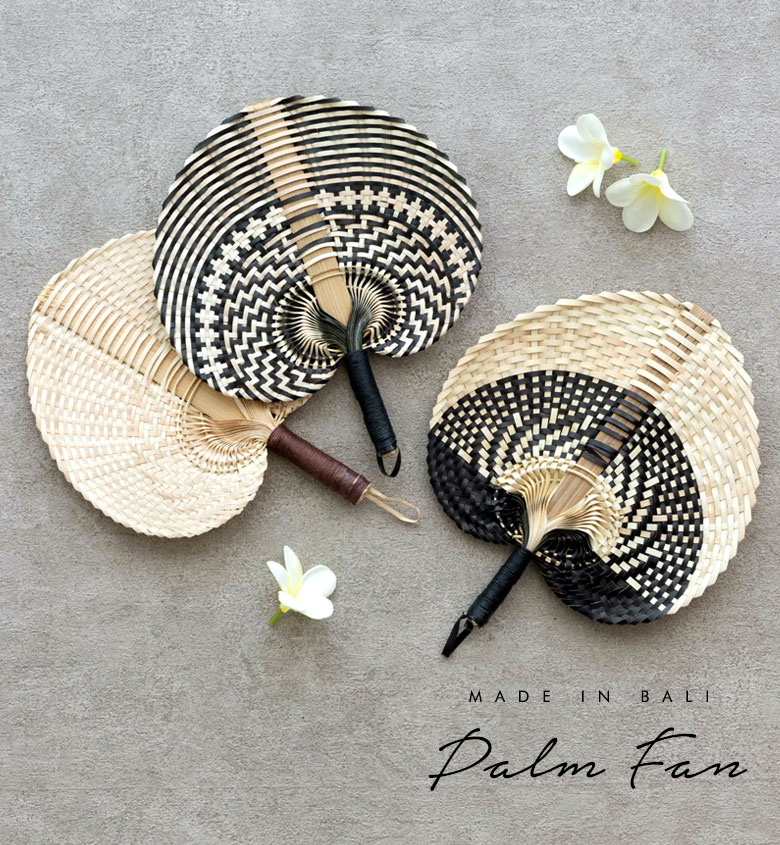 ロンタル椰子のうちわ