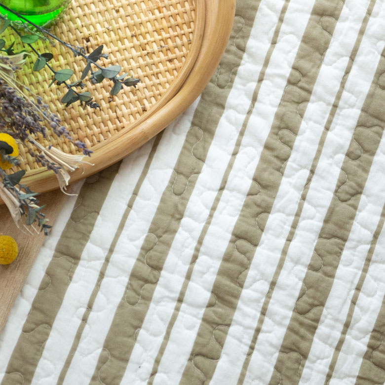 ほどよい厚みとコットンのやわらかさ