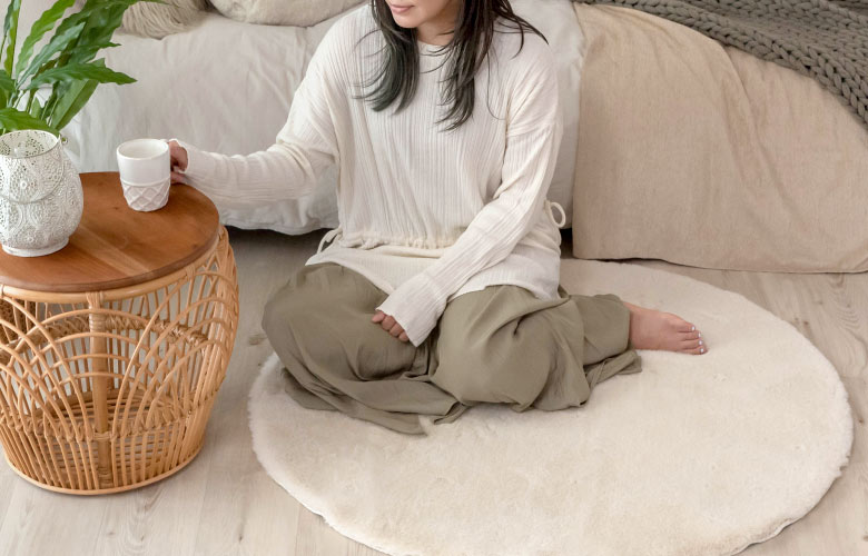 ホットカーペット＆床暖房でも使える