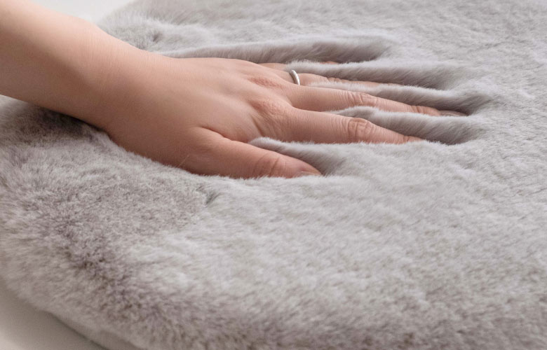 高級感のあるしっとり毛足