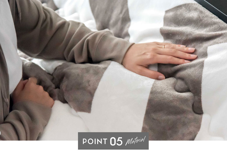 見た目にも暖かいこたつ布団