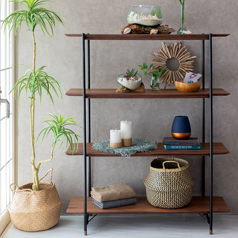 そのままオブジェとして飾るのはもちろん、エアープランツを寄せ植えしたり、貝殻や白砂を入れたテラリウムとしてもお使いいただけます。