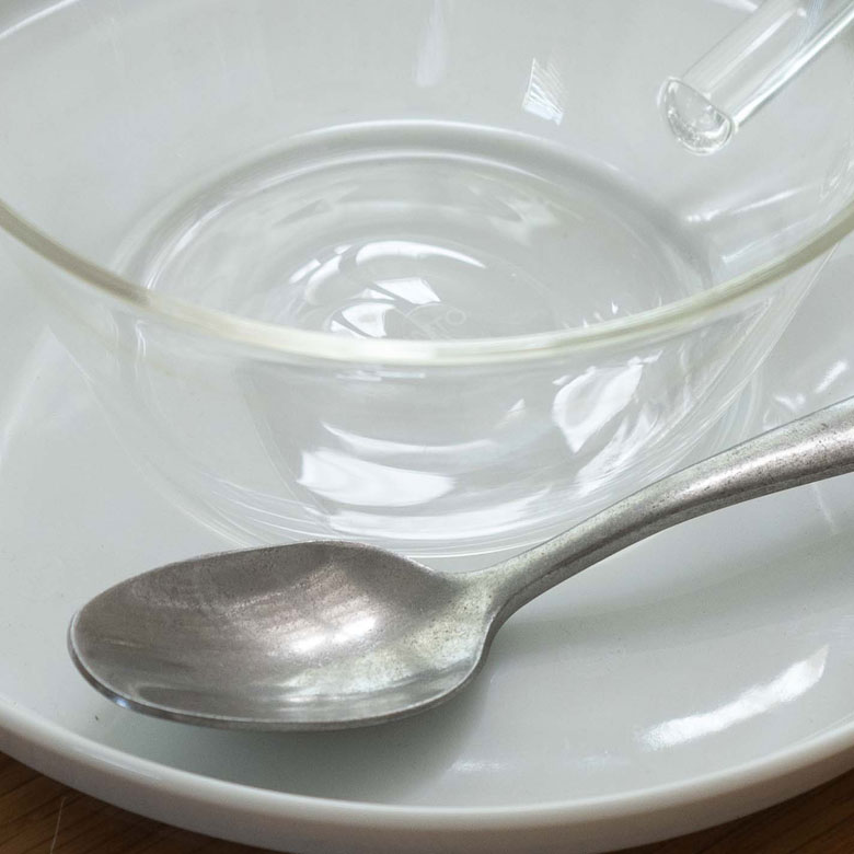 紅茶やアイスクリームなどに、ティースプーン