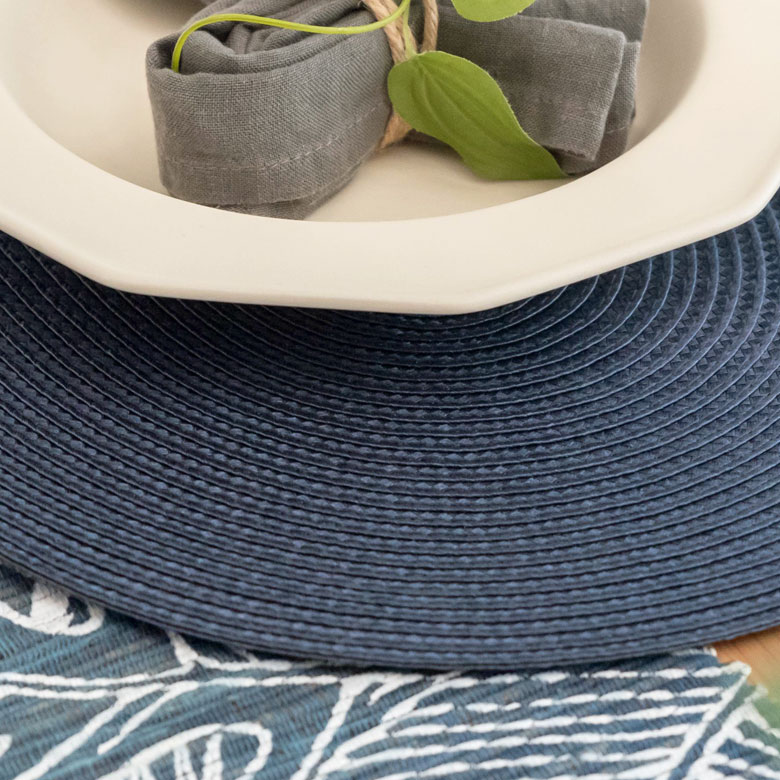 編み目が美しいプレースマット