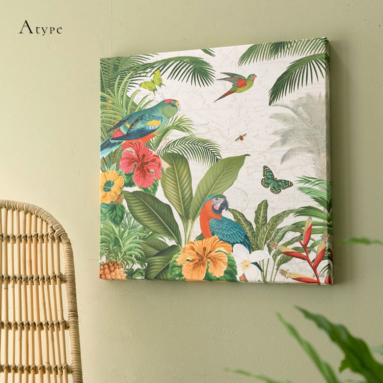 色鮮やかな南国デザイン