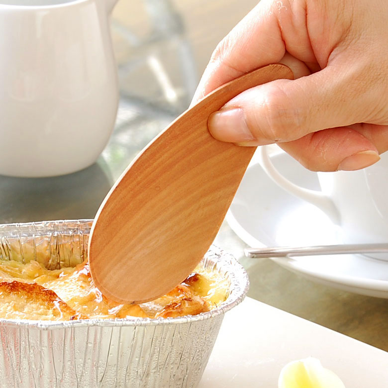 アジアンテイストあふれるアイスクリームスプーン