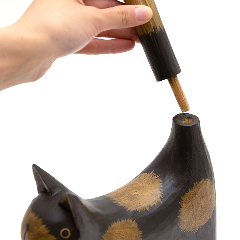 しっぽは取り外しできます。