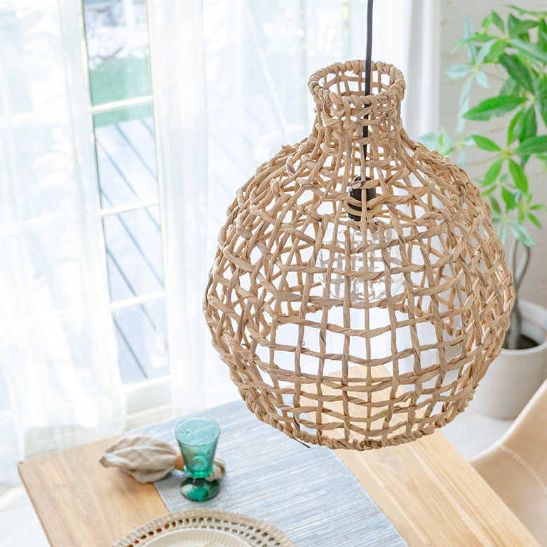 ウォーターヒヤシンスのペンダントライト