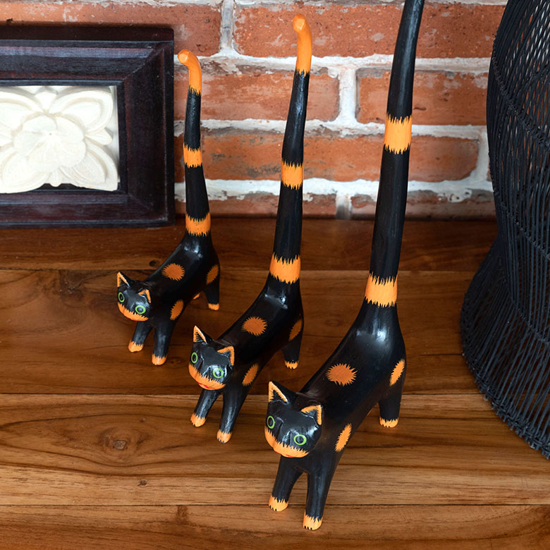 大中小の3サイズセットなので、リビングや玄関に並べてみて。