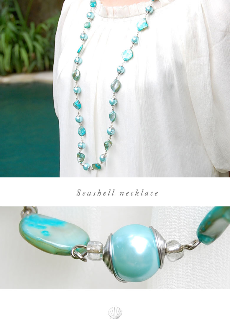 貝殻。バリ製。アクセサリー。