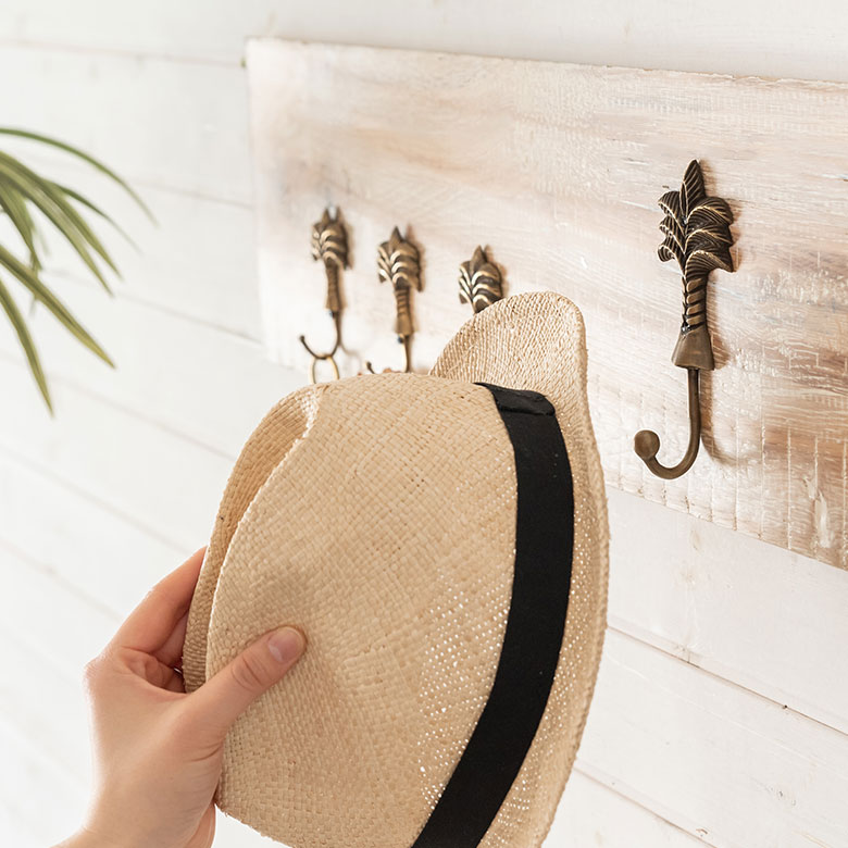 ヤシの木デザインのフック