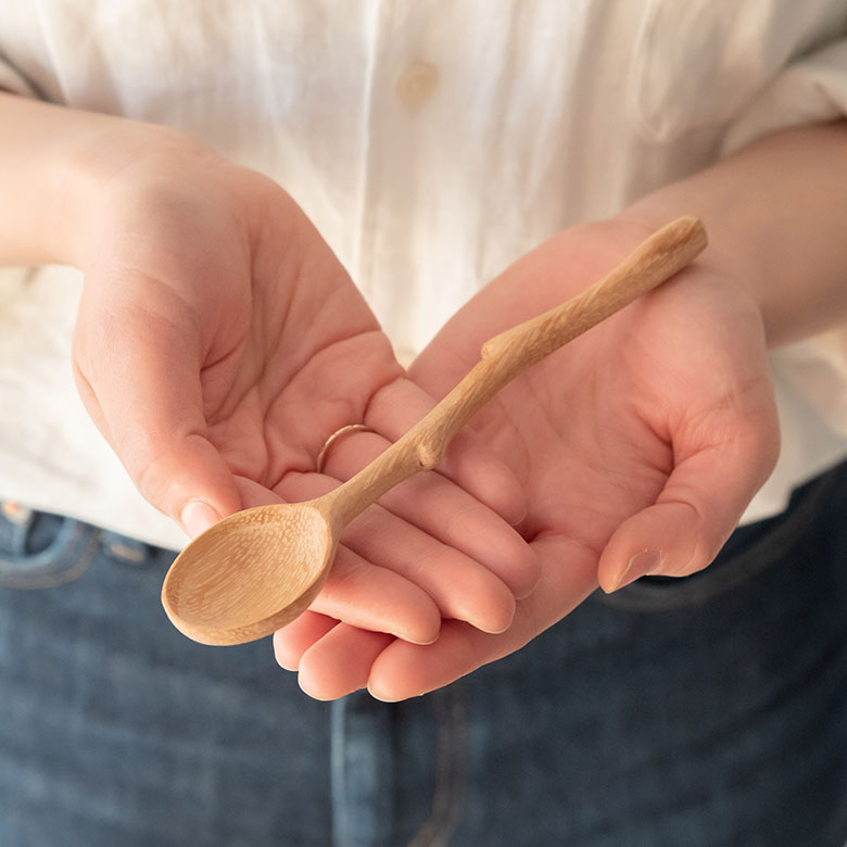 ナチュラルで優しい色合い