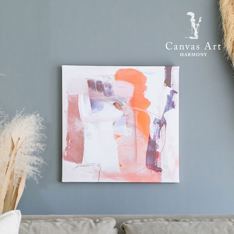 カジュアルな壁掛けキャンバスアート