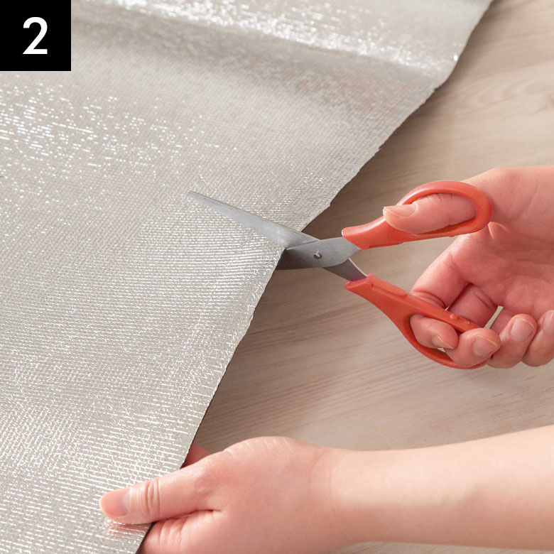 必要な長さにカットします