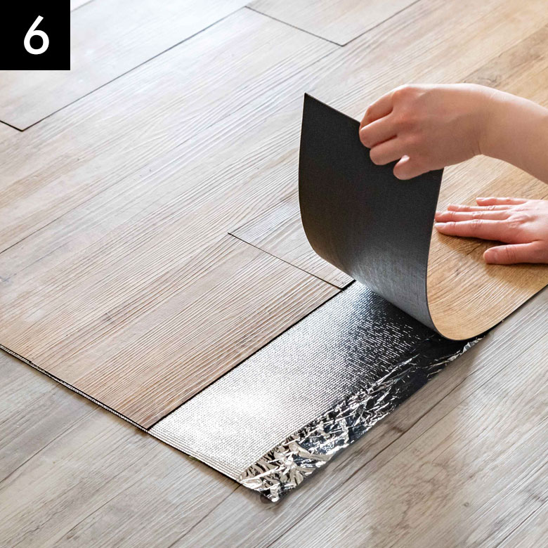 シートを端まで貼れば完成