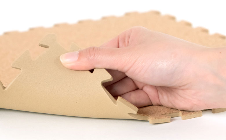 EVA使用で程よい弾力