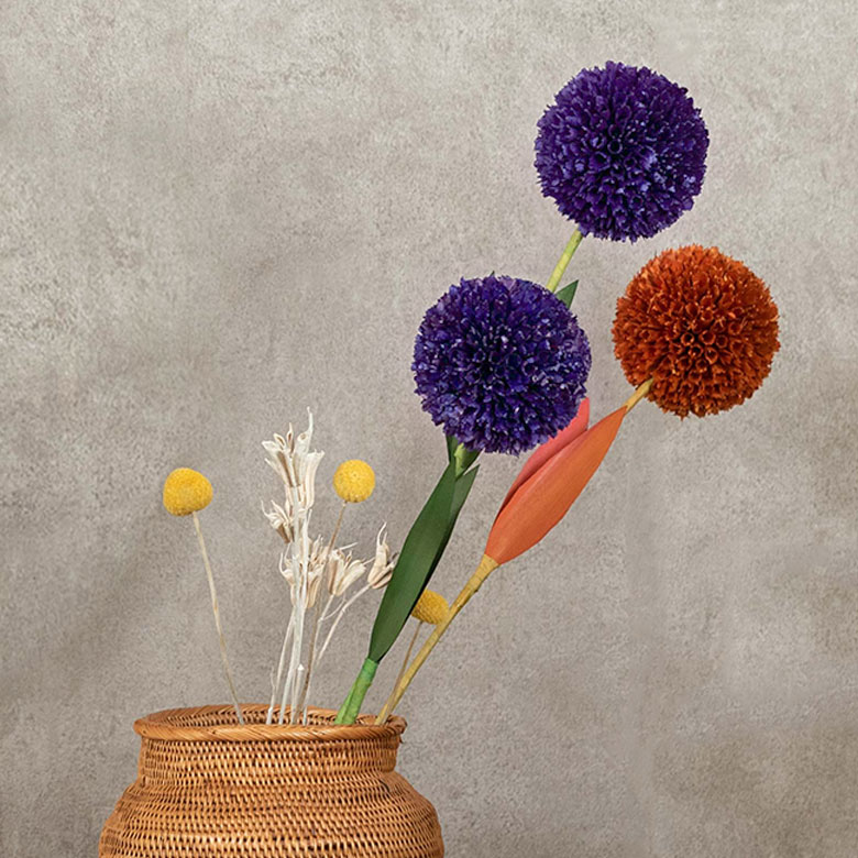 他のアートプランツと組み合わせてディスプレイ