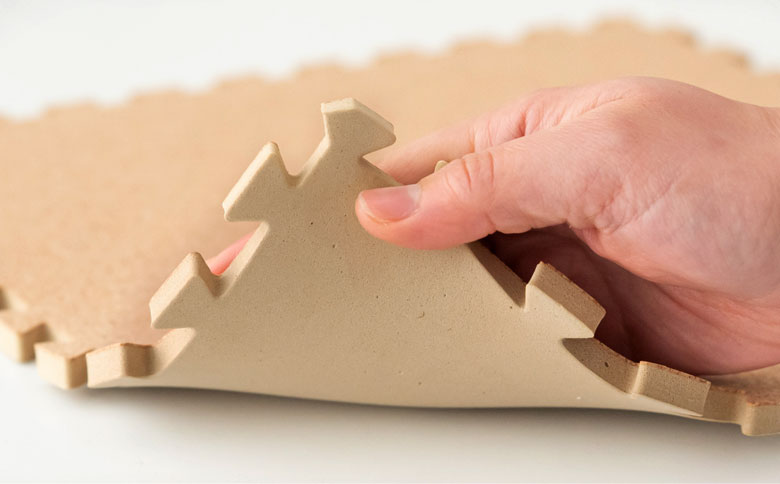 EVA使用で程よい弾力