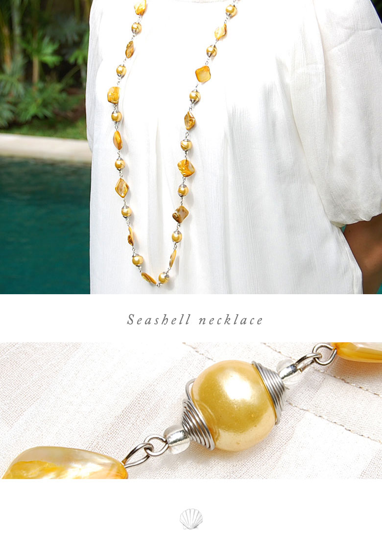 貝殻。バリ製。アクセサリー。