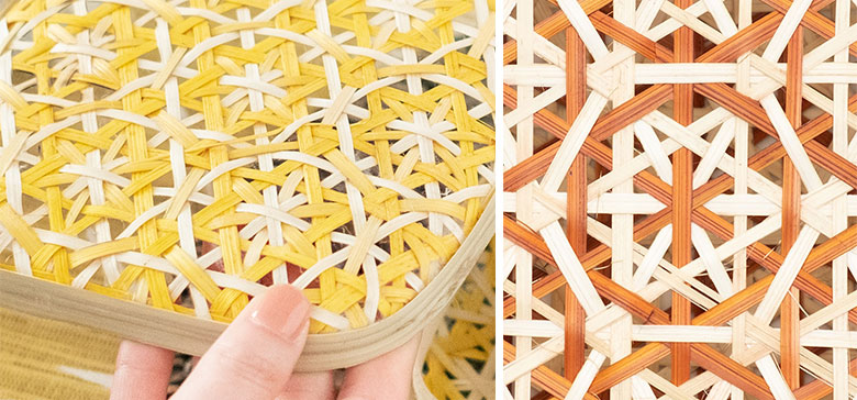 ベトナムの伝統工芸品。竹細工。