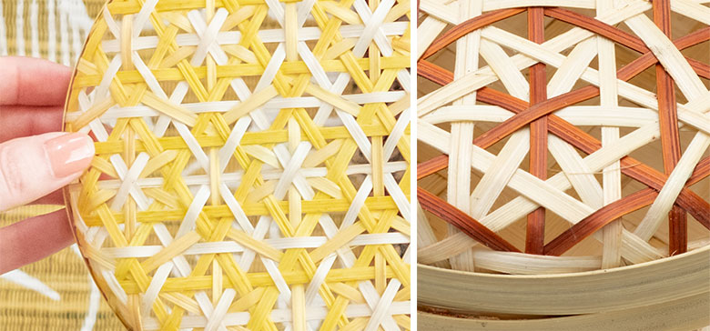 ベトナムの伝統工芸品。竹細工。