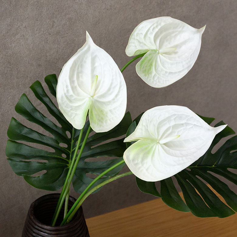 アンスリウムのアーティフィシャルフラワー