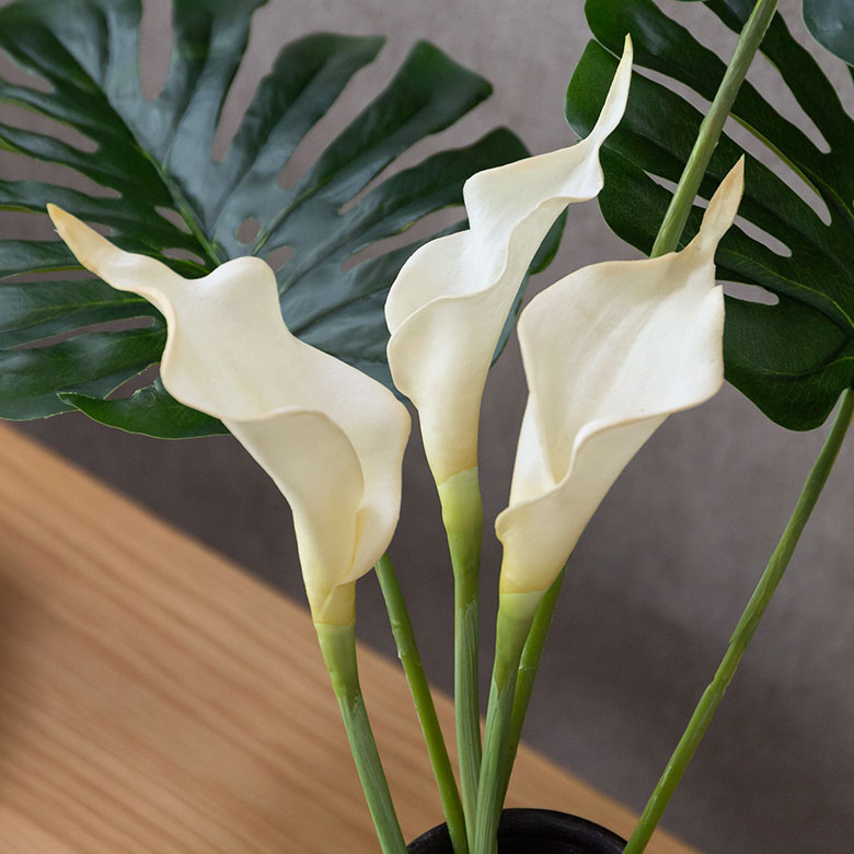 アーティフィシャルフラワー[ カラーリリー / ショートタイプ ]