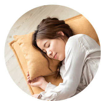 ベッド時の枕として活躍してくれます