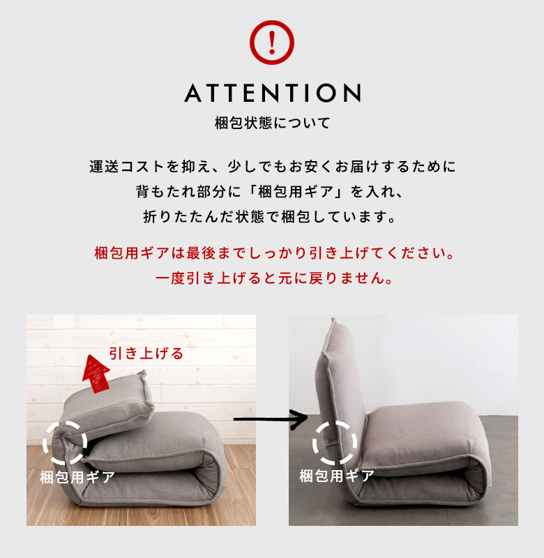 梱包状態について