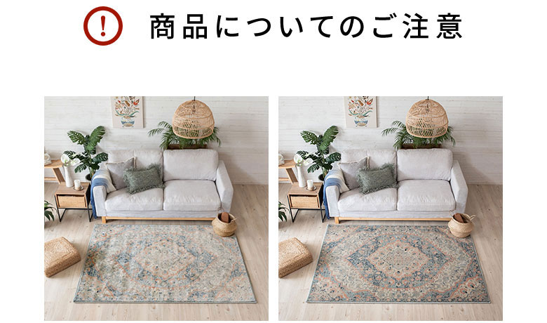 商品についてのご注意