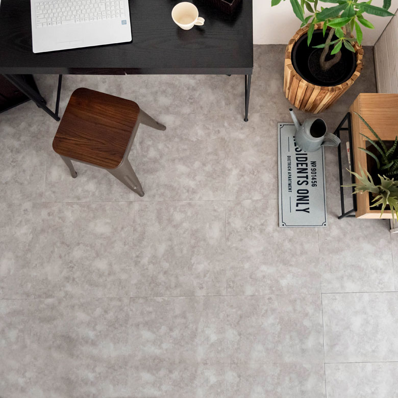 敷くだけで、生活感ゼロ