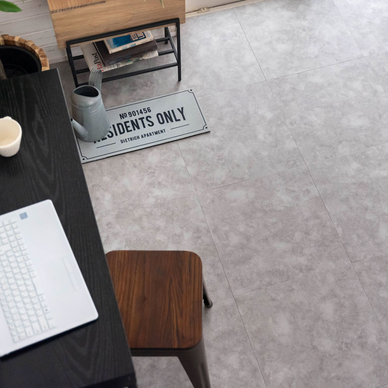 無機質でシンプルなたたずまい