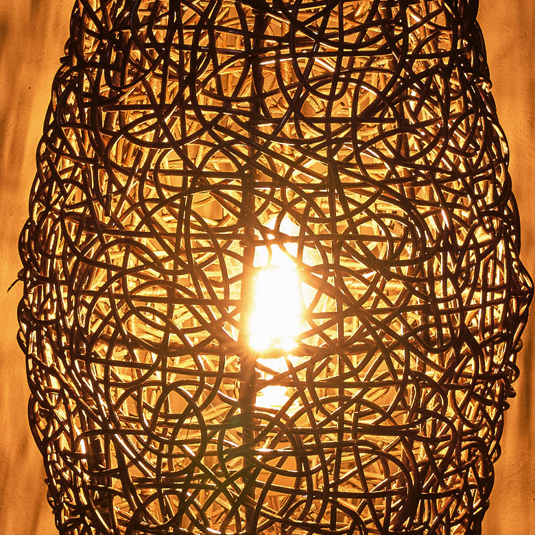 ランプ中間部の膨らみ