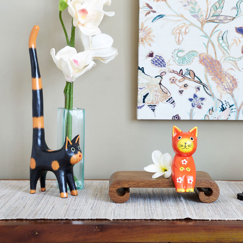 お気に入りの小物やオブジェを飾るのもおすすめ。