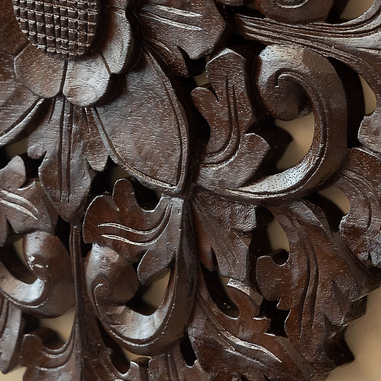 立体感のあるレリーフ