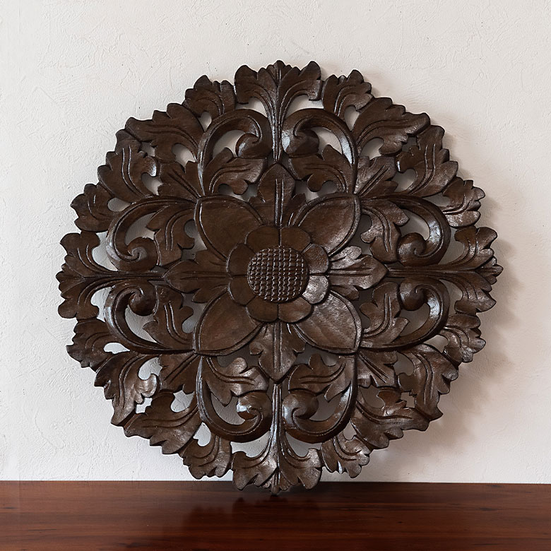 壁に掛けるとリゾート感が漂います