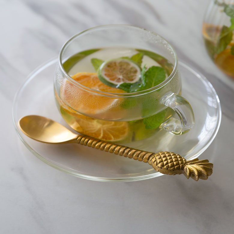 ティースプーンにもおすすめの、真鍮スプーン。