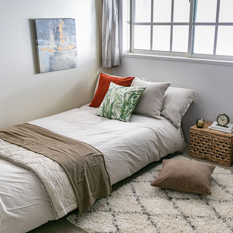 デコラティブピローとしても