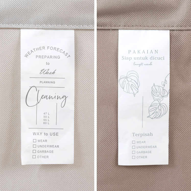 オリジナルのラベルデザイン