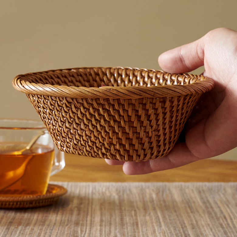 手のひらサイズのバスケット