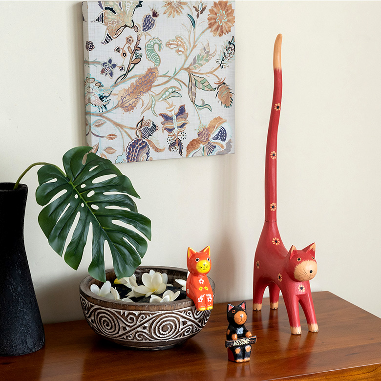 玄関やリビングなどに飾るのもおすすめ