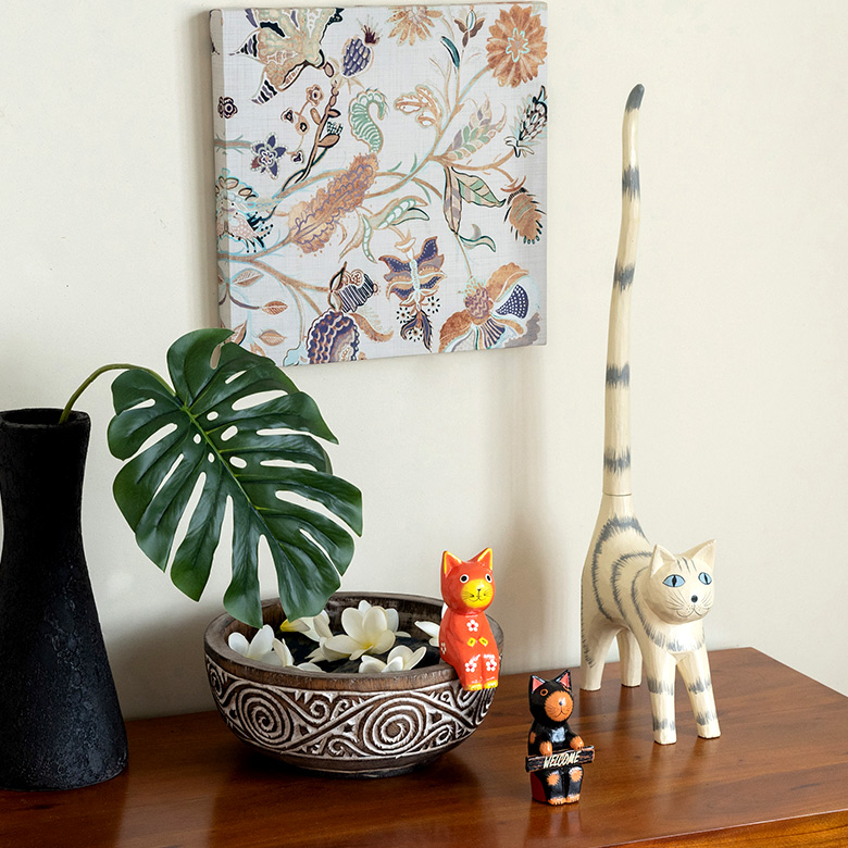 玄関やリビングなどに飾るのもおすすめ