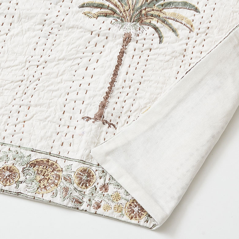 洗えるクッションカバー