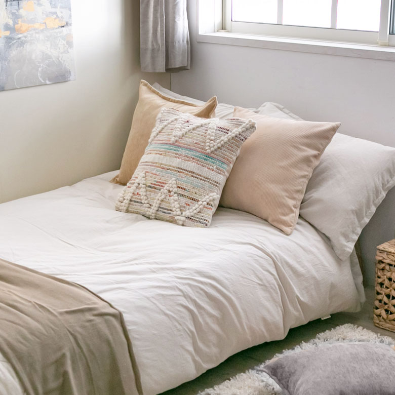 デコラティブピローとしても使える