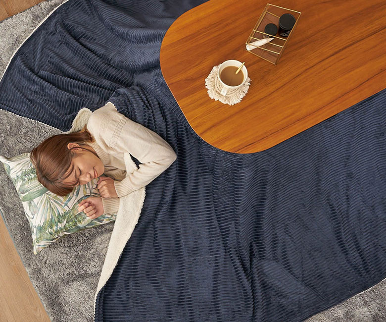 裏面ボアのあったかこたつ布団